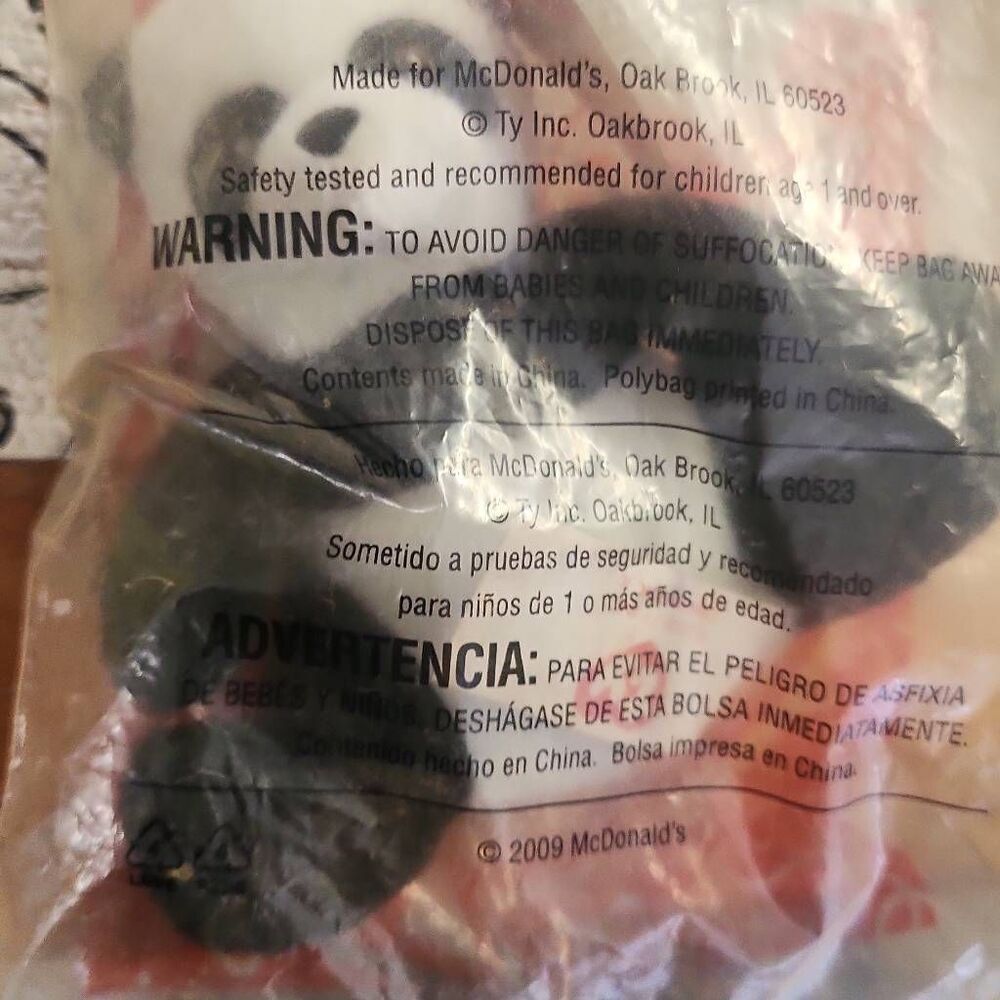 2009 Ty Ming McDonald's Happy Meal Toy